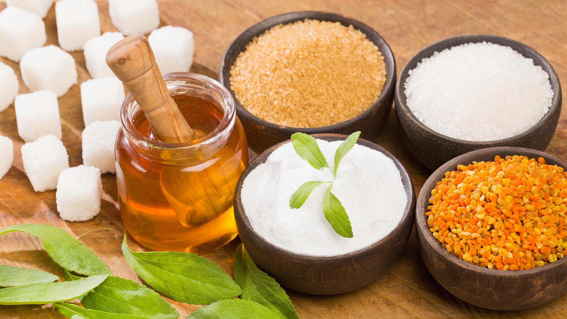 Zucker bei Diabetes mellitus ersetzen (Stevia, Erythrit, Xylit)