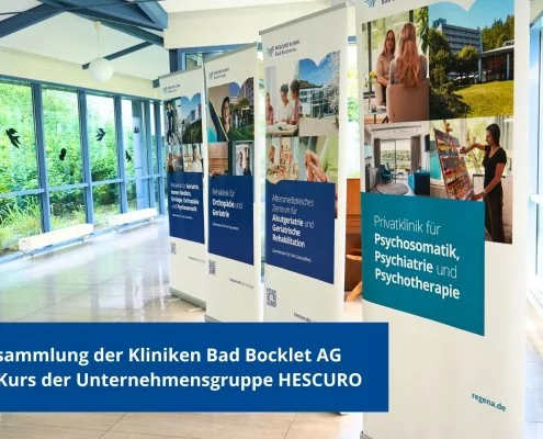 Hauptversammlung der Kliniken Bad Bocklet AG bestätigt Kurs der Unternehmensgruppe HESCURO