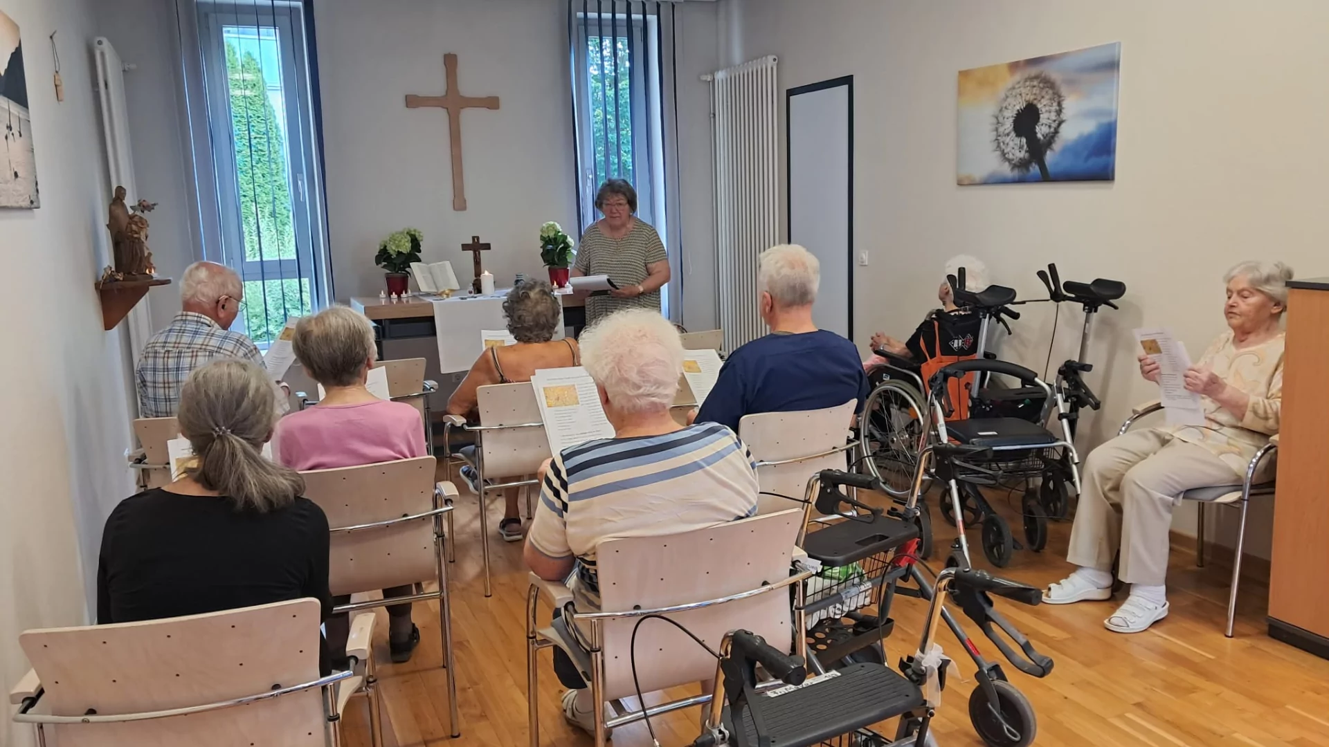 Demenzgottesdienst für Patientinnen und Patienten der HESCURO KLINIK Bad Brückenau