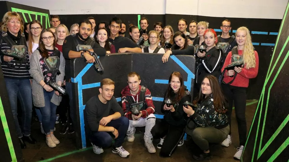 2. Azubiausflug 2018 (Laser-Tag)