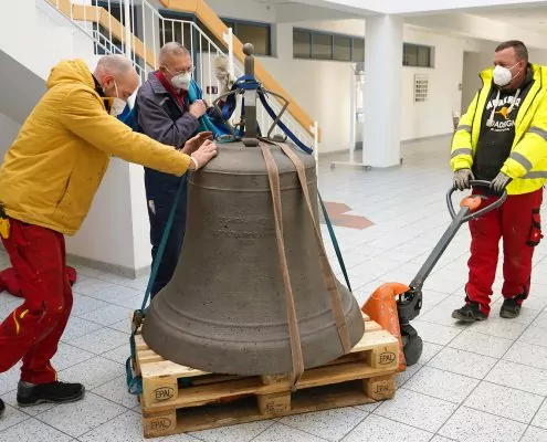 Transport der Glocke