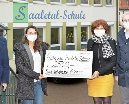 Spende für Saaletal-Schule Bad Kissingen