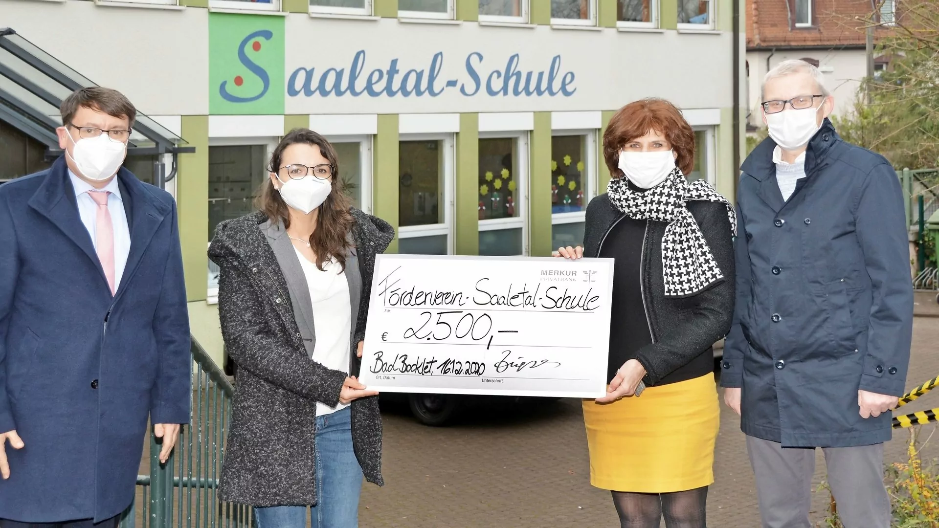 Spende für Saaletal-Schule Bad Kissingen